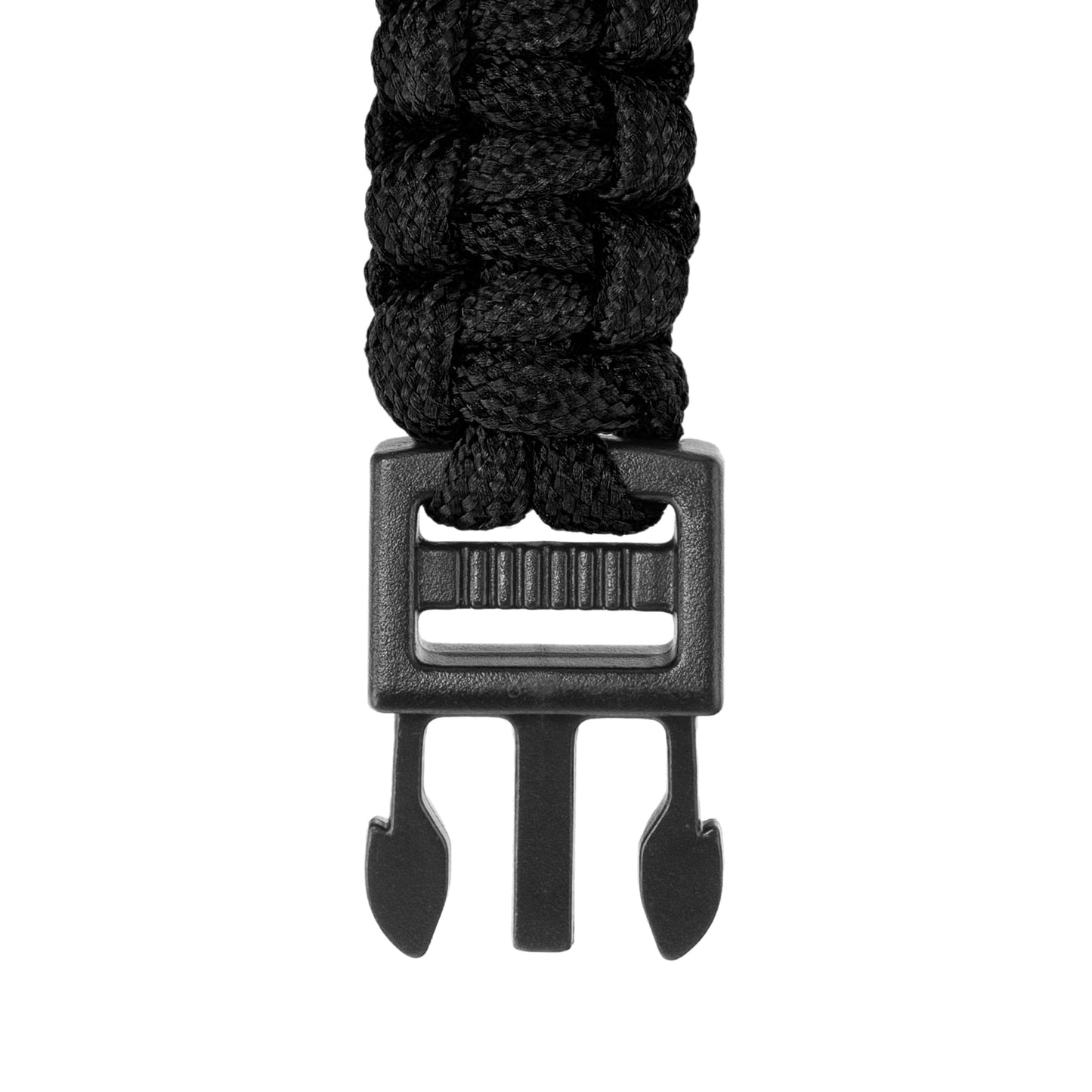 Bransoletka Paracord Badger Outdoor 550 klamra - Black