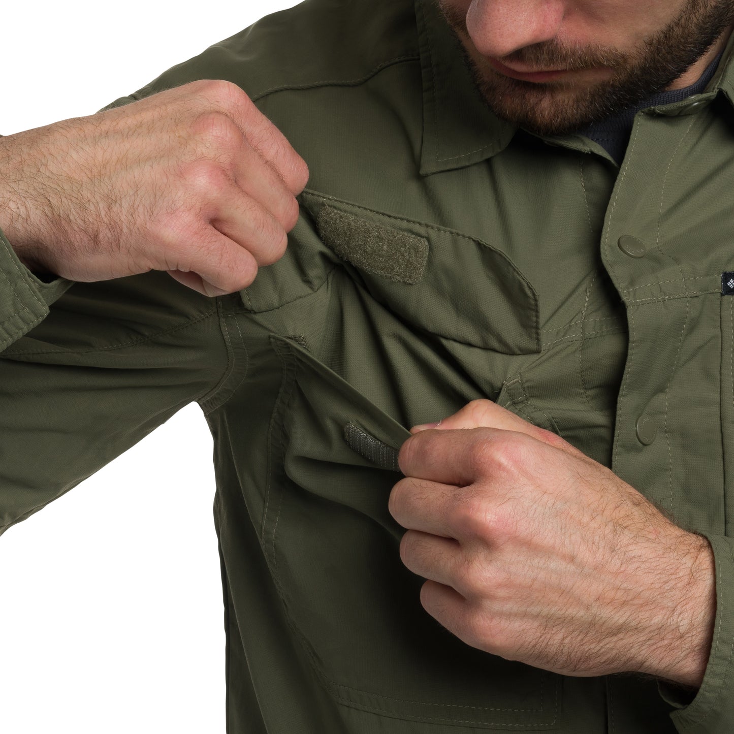 Koszula Columbia Skien Valley Long Sleeve Insect Shield - Stone Green