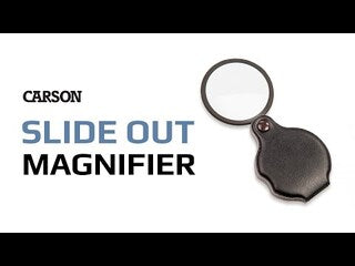 Lupa Carson Slide-Open Magnifier 4x
