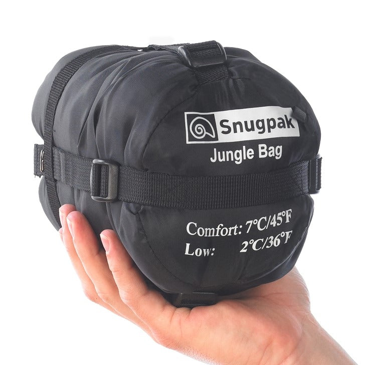 Śpiwór Snugpak Jungle Bag Black - prawy