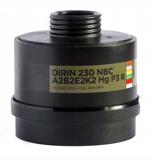 Filtropochłaniacz DPI Dirin 230 NBC A2B2E2K2HgP3