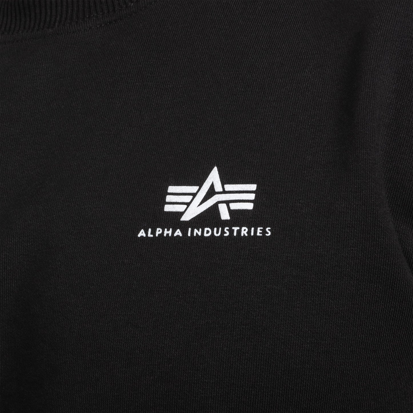 Bluza Alpha Industries Basic Sweater Small Logo - Black