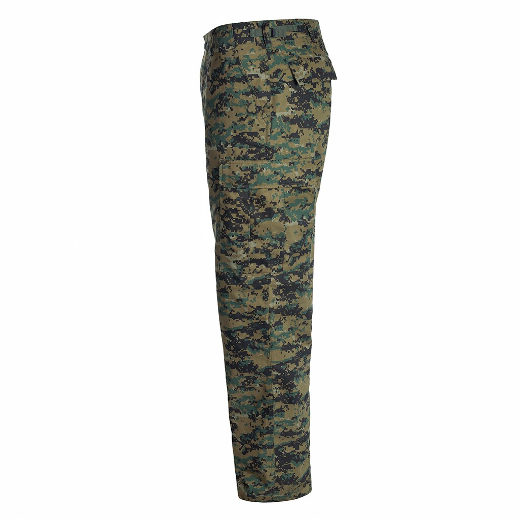 Spodnie wojskowe Mil-Tec wzmacniane BDU Digital Woodland