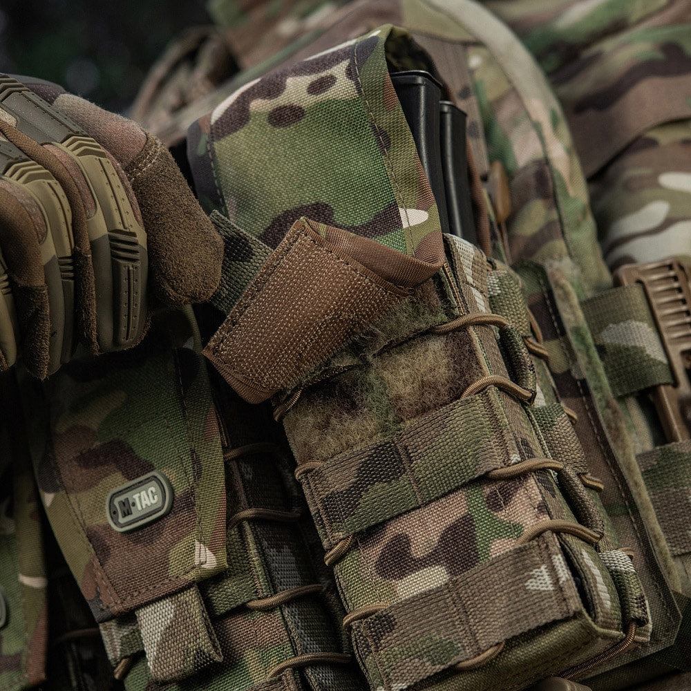 Podwójna ładownica M-Tac na magazynki do AR/AK/RPK-74 - MultiCam
