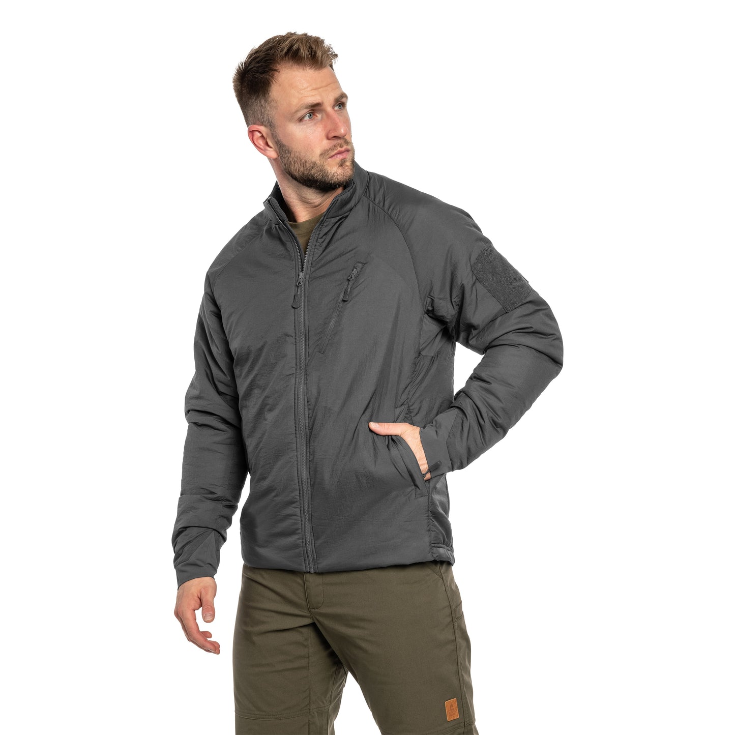 Kurtka Helikon Wolfhound Climashield Apex - Shadow Grey