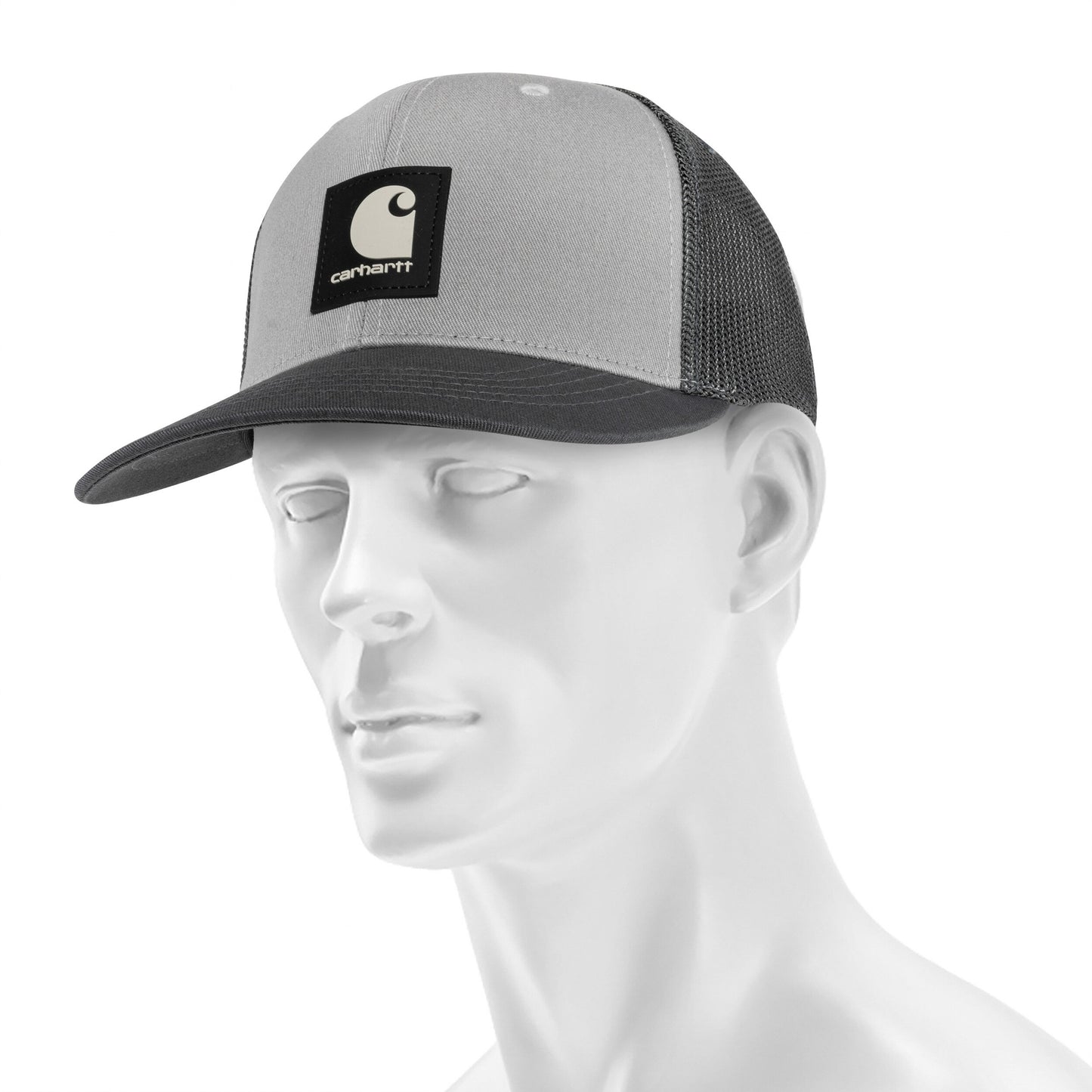 Czapka z daszkiem Carhartt Twill Mesh Back Logo - Asphalt