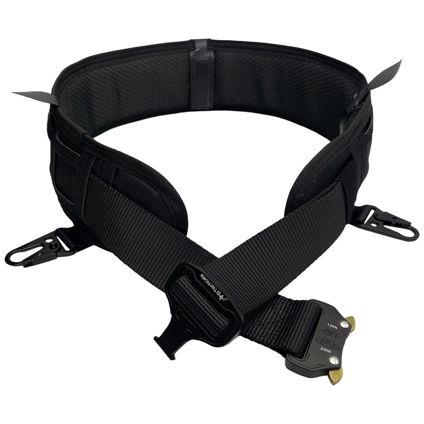Pas taktyczny strzelecki JB Tacticals MOLLE Laser Cut - Black