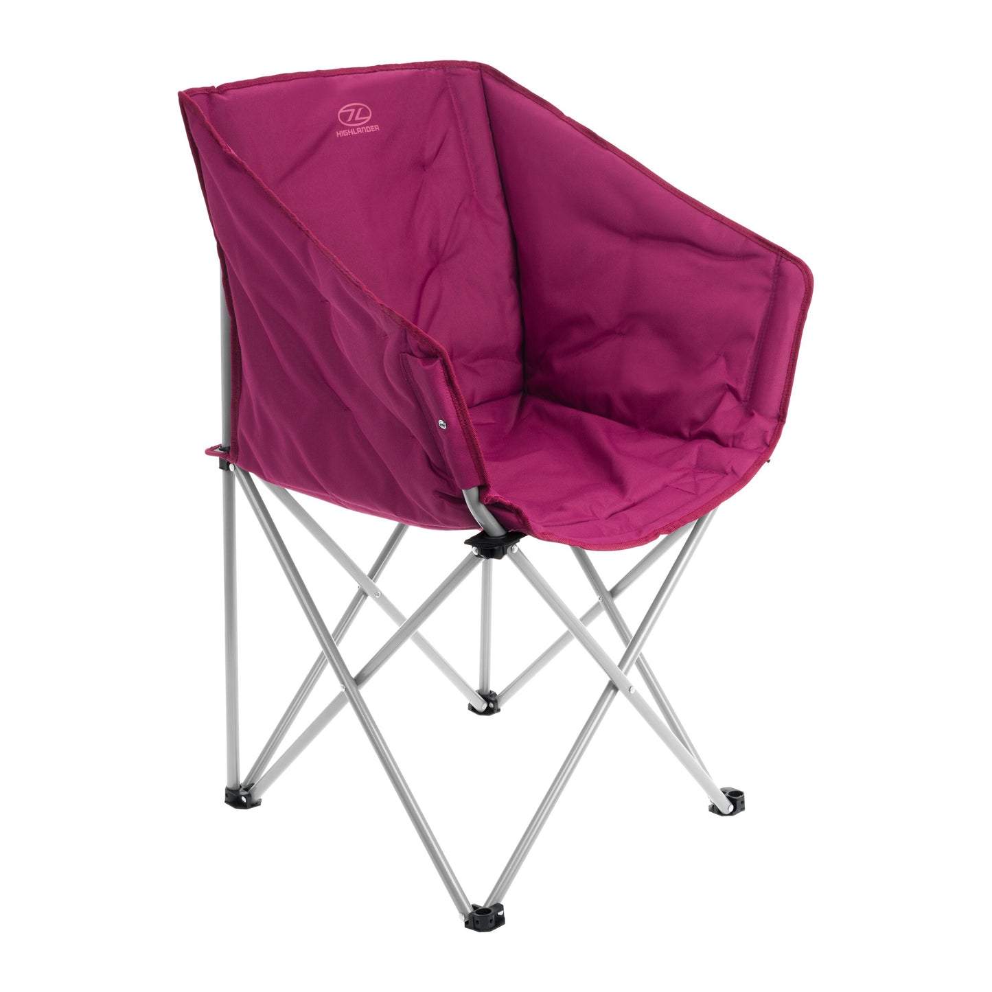 Krzesło turystyczne Highlander Outdoor Braemar Chair - Berry