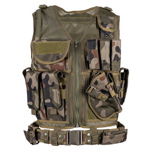 Kamizelka taktyczna GFC Tactical KAM-39 - wz.93 Pantera PL Woodland