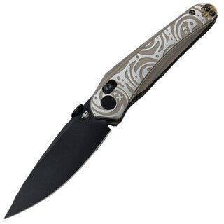 Nóż składany Bestech Knives Mothus - Black PVD/Bronze Titanium