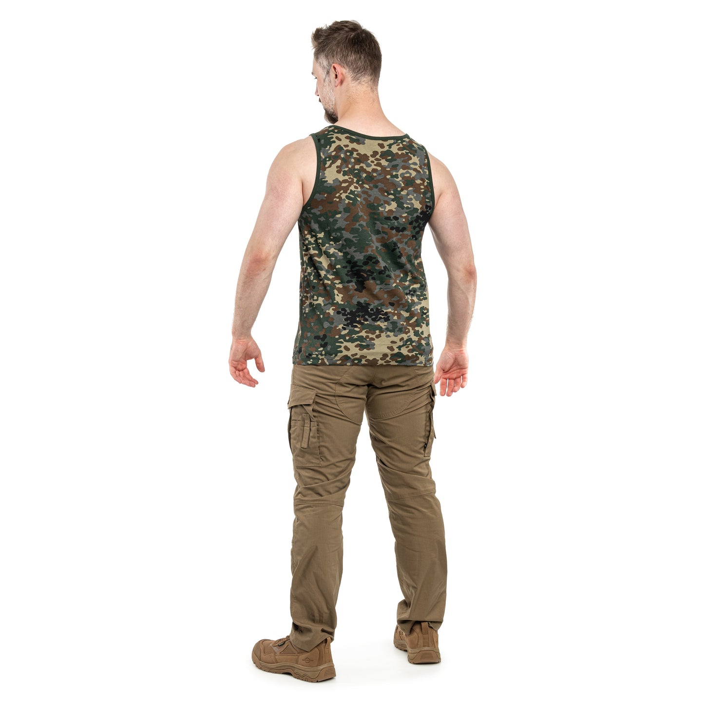 Koszulka Tank Top Brandit - Flecktarn