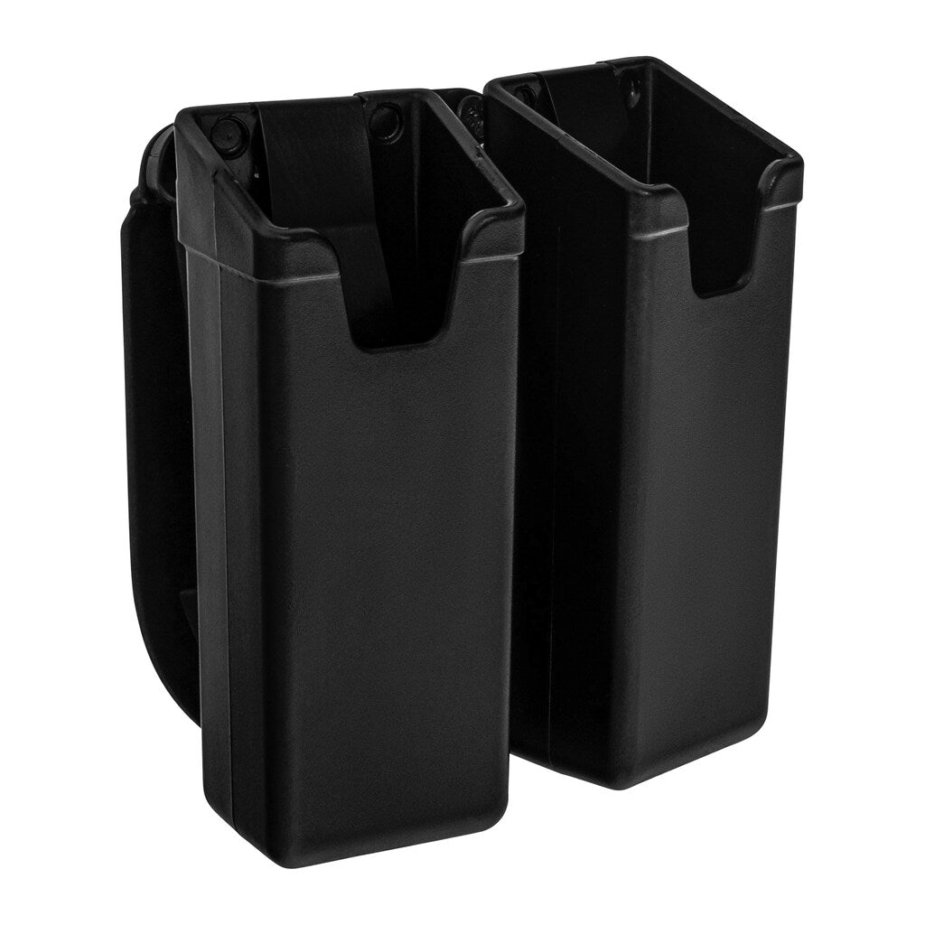 Podwójna ładownica obrotowa ESP z montażem Paddle na magazynki do MP5/UZI/SA VZ.61 - Black