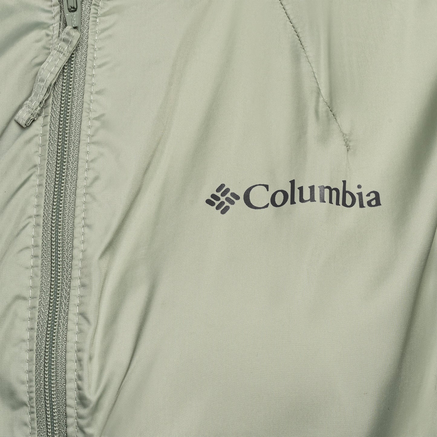 Kurtka damska Columbia Flash Forward II Hooded Windbreaker - Safari/Stone Green
