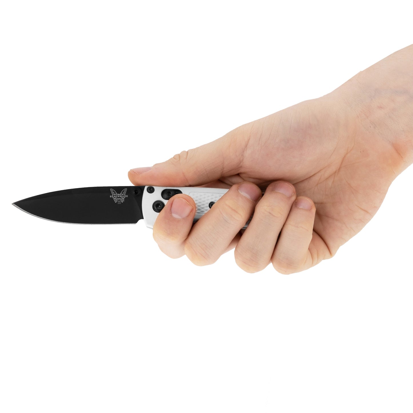 Nóż składany Benchmade Mini Bugout CPM-S30V - White Grivory