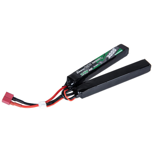 Akumulator ASG Gens Ace Li-Po 7,4 V 3000 mAh 25C 2S2P 2 modułowy - Deans/T-connect