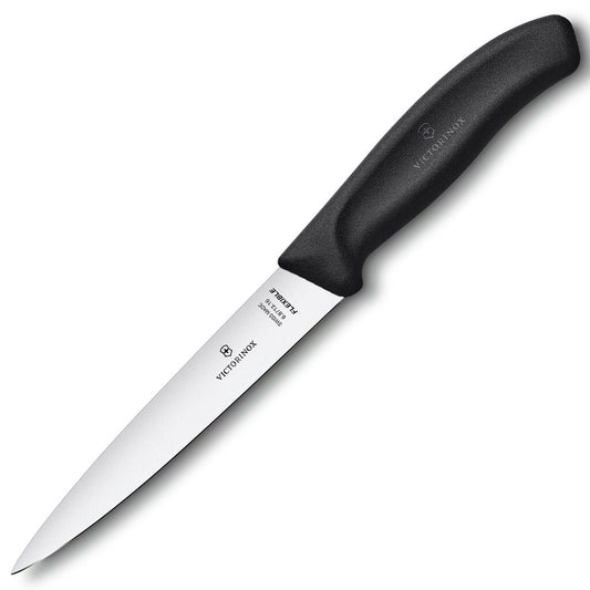 Nóż kuchenny Victorinox Swiss Classic Black - do filetowania 16 cm