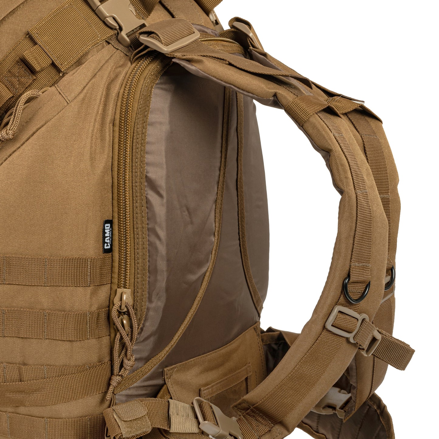 Plecak Camo Military Gear Overload 60 l - Coyote