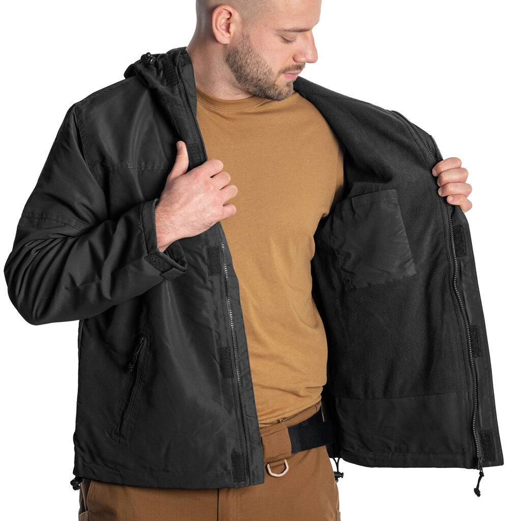 Kurtka Brandit Windbreaker Frontzip - Black