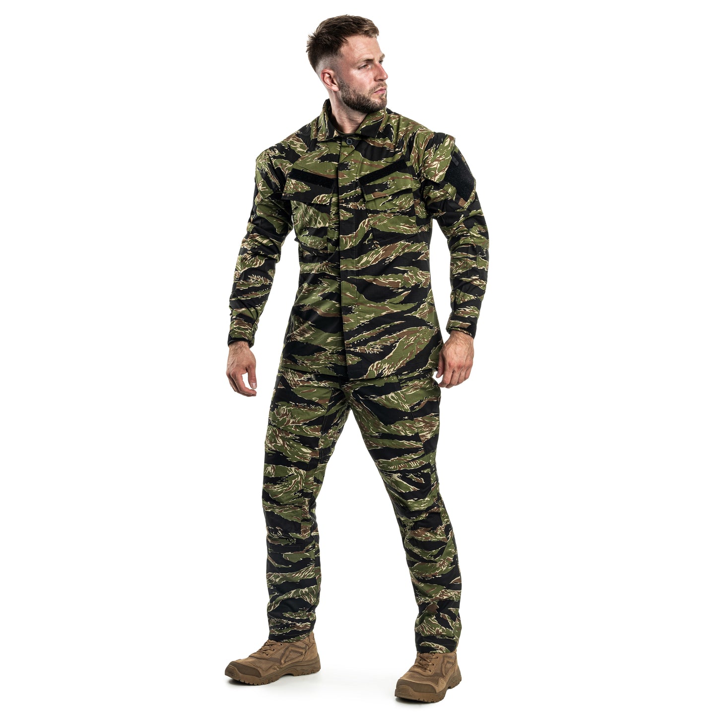 Bluza Helikon Raid Polycotton Stretch Rip-Stop - Tiger Stripe