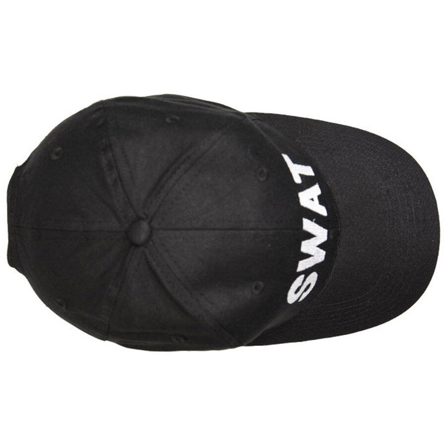 Czapka z daszkiem Mil-Tec Baseball Cap SWAT - Black