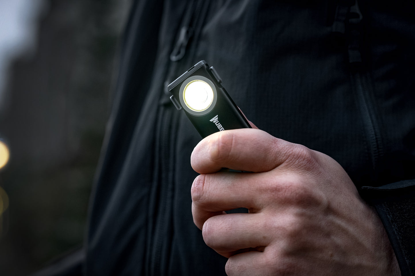 Latarka brelok Wuben G2 Black - 500 lumenów