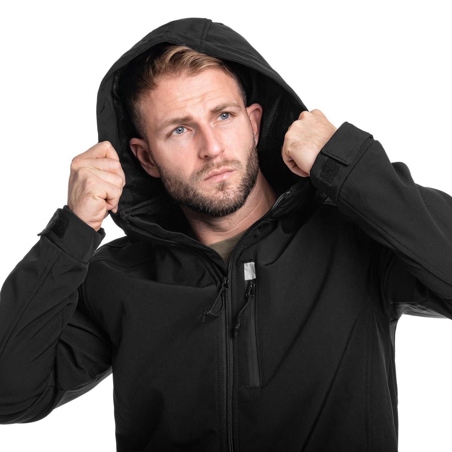 Kurtka Brandit Softshell Hurricane - Black