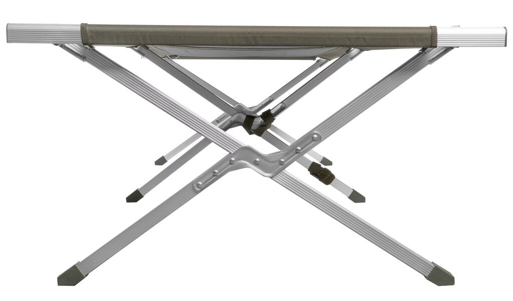 Łóżko polowe składane Mil-Tec US Style + materac Badger Outdoor + poduszka - zestaw