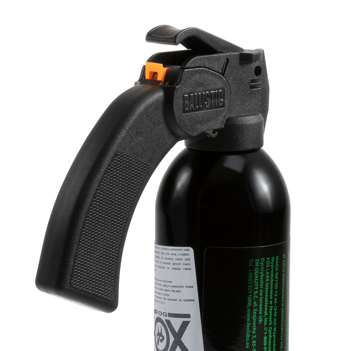 Gaz pieprzowy Fox Labs Mean Green Flip-Top - stożek 340 ml