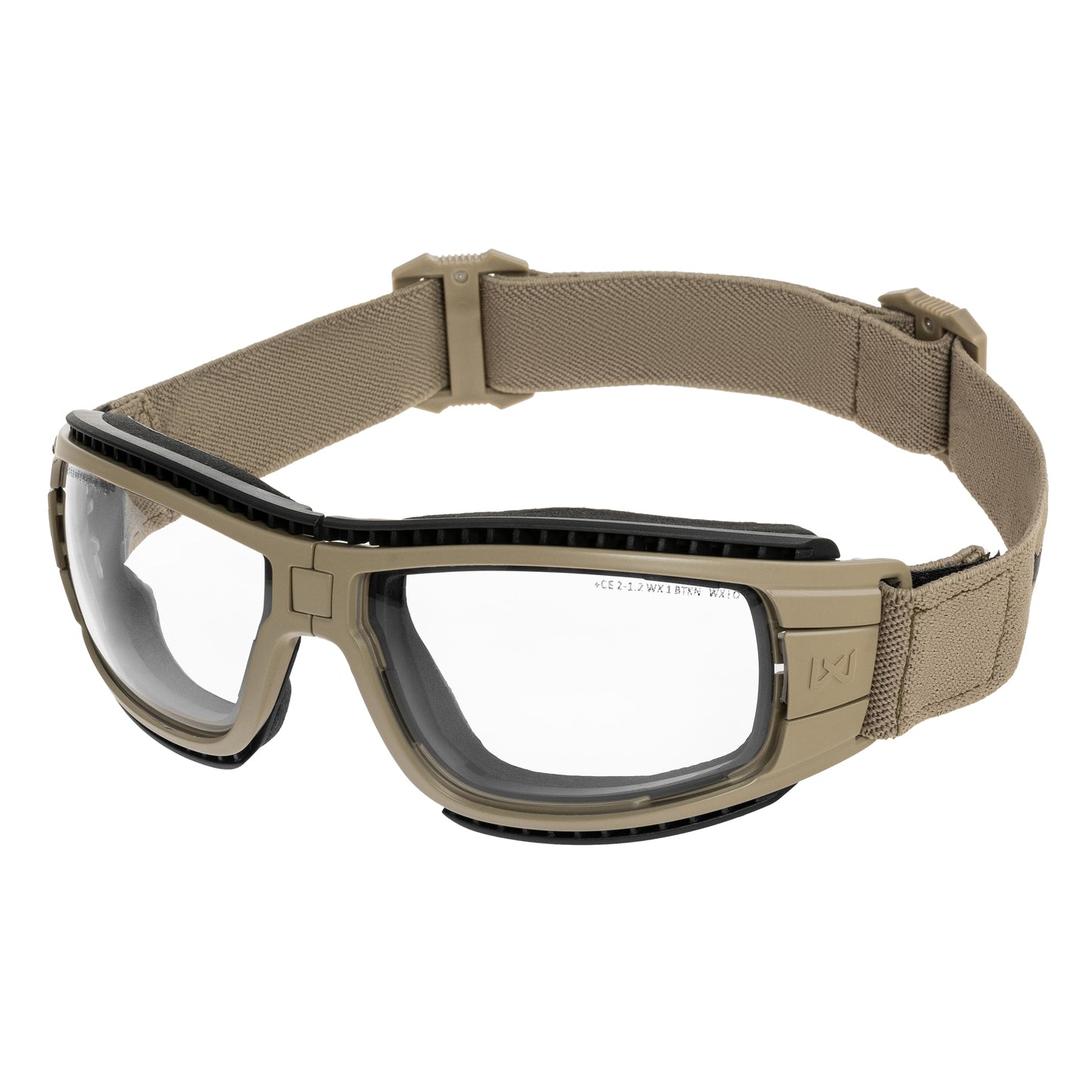Gogle taktyczne Wiley X Lynx Clear/Grey - Tan