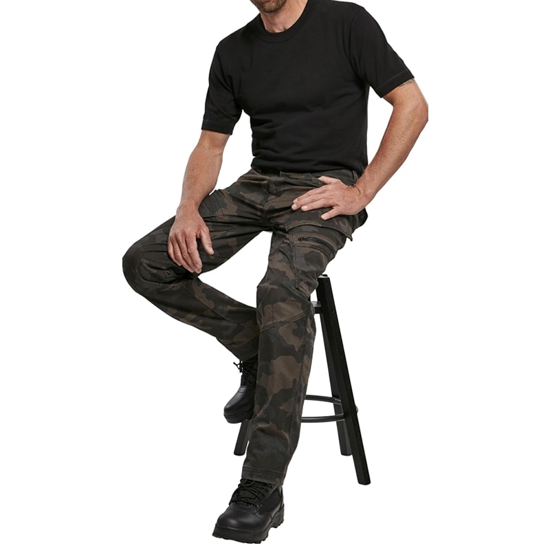 Spodnie Brandit Adven Slim Fit - Dark Camo