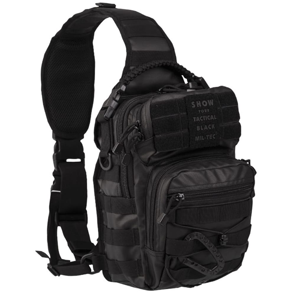 Plecak na ramię Mil-Tec One Strap Assault 10 l - Tactical Black