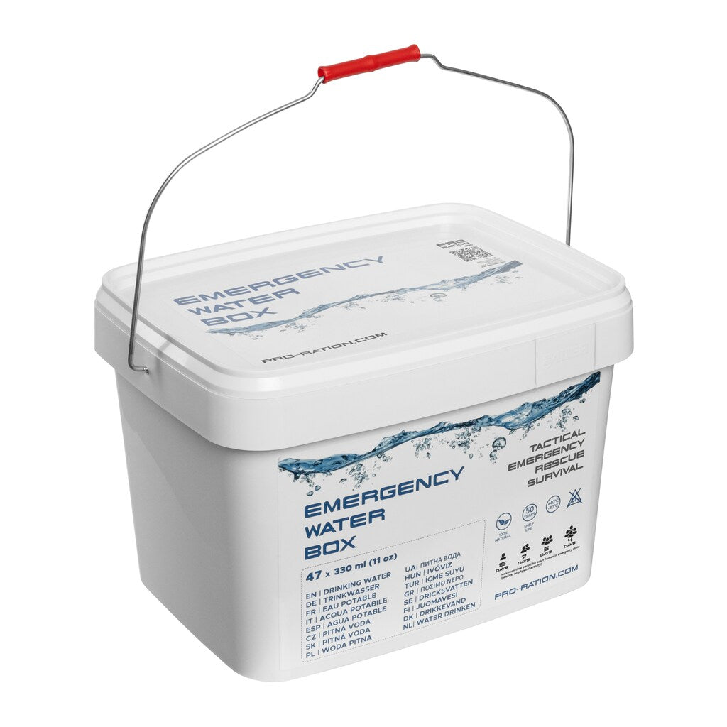 Woda pitna Pro Ration Emergency Water Box 47 x 330 ml