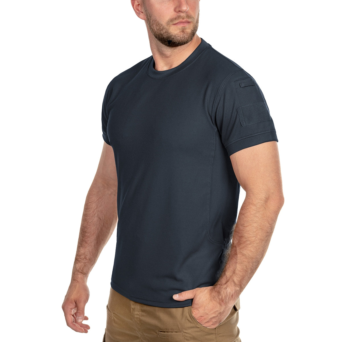 Koszulka termoaktywna Helikon Tactical T-shirt TopCool - Navy Blue