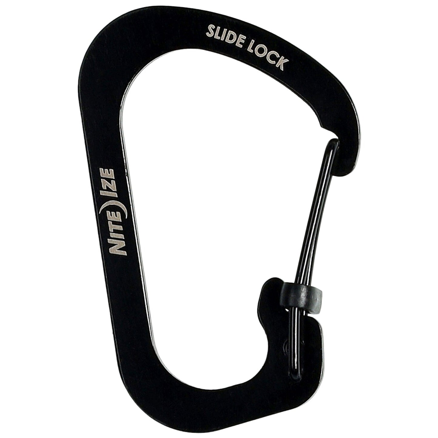 Karabińczyk Nite Ize SlideLock 3 Stainless Steel - Black