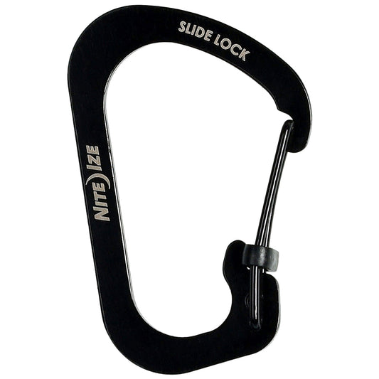 Karabińczyk Nite Ize SlideLock 3 Stainless Steel - Black