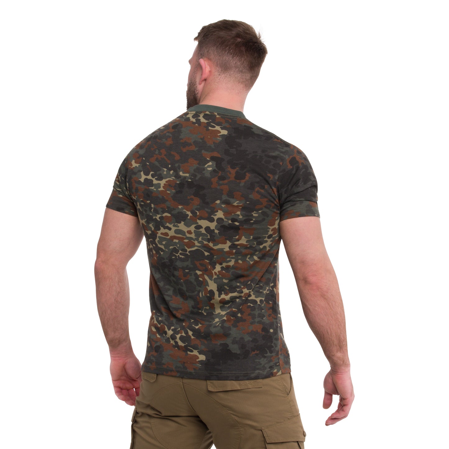 Koszulka T-shirt MFH Streetstyle - Flecktarn BW Camo