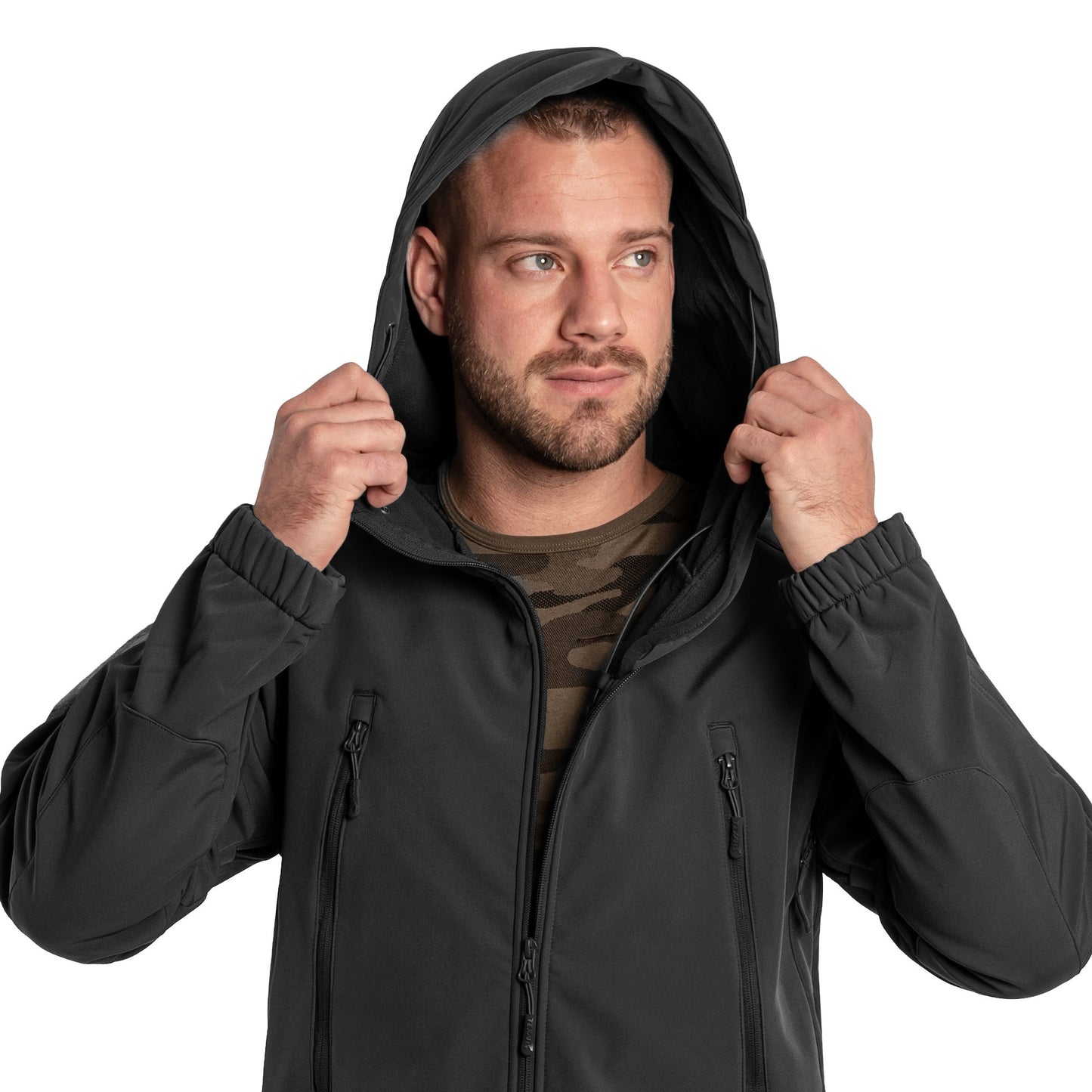 Kurtka Texar Softshell Falcon - Black