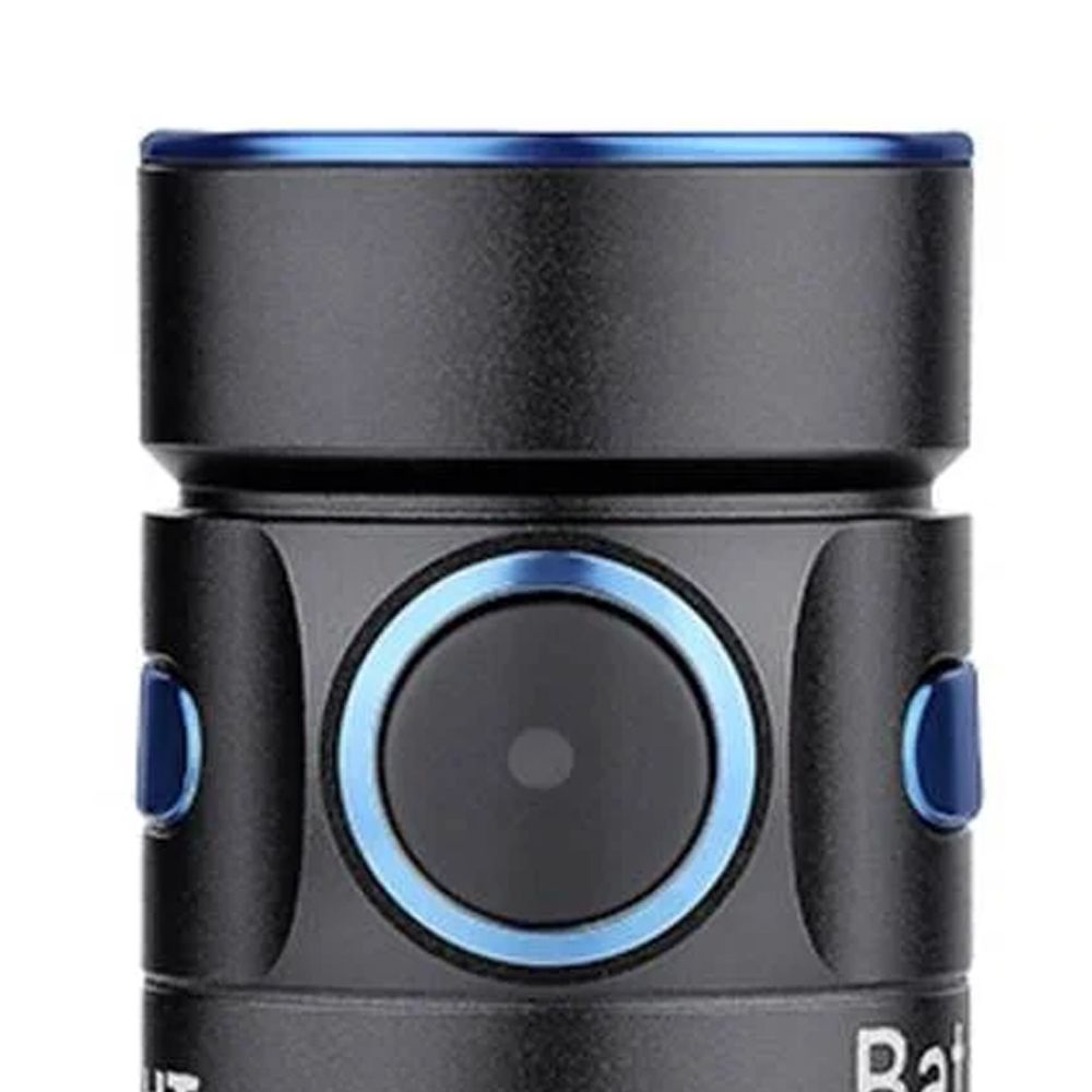 Latarka akumulatorowa Olight Baton 3 Premium Edition Black z bezprzewodowym etui ładującym - 1200 lumenów