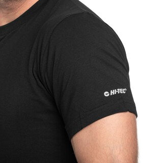 Koszulka T-shirt Hi-Tec Plain - Black
