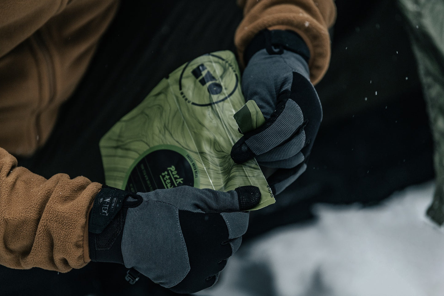 Rękawice Helikon Impact Duty Winter Mk2 - Shadow Grey/Black