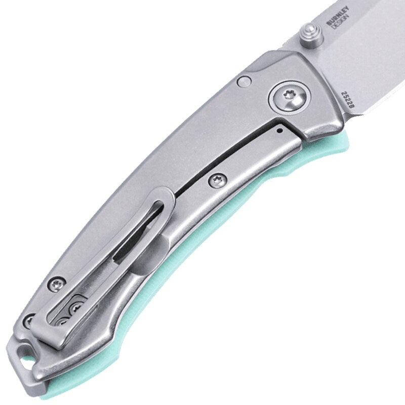 Nóż składany CRKT Tuna Compact Frame Lock - Aqua