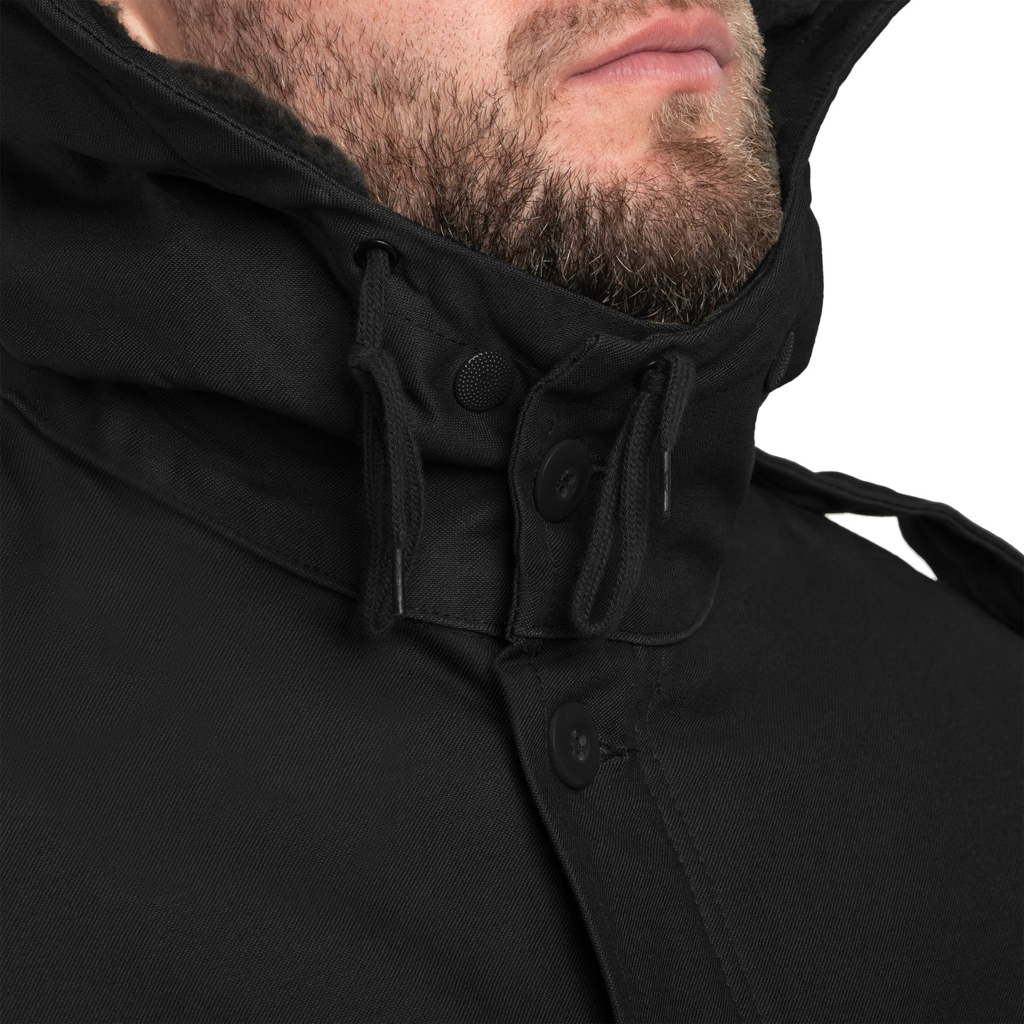 Kurtka Brandit BW Parka Flag - Black