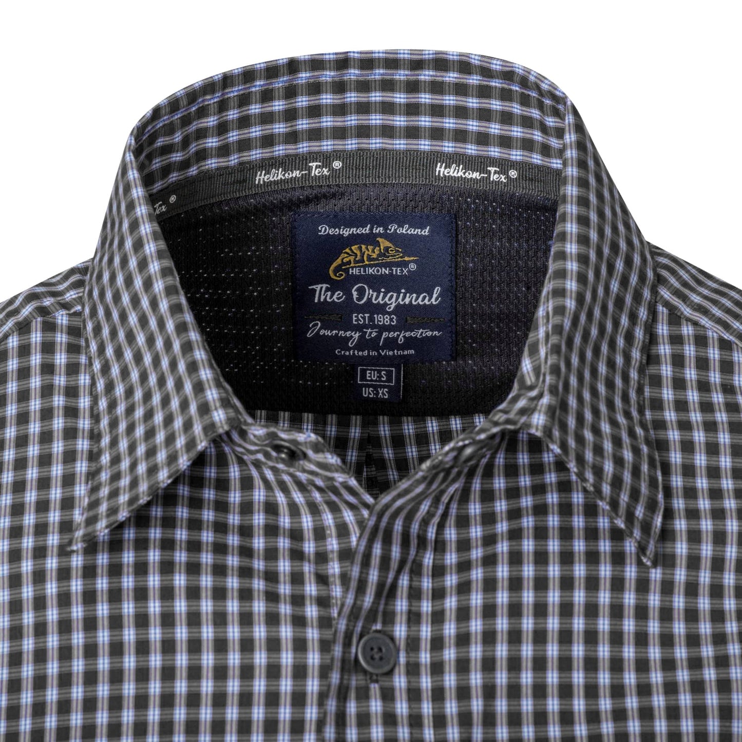 Koszula Helikon Covert Concealed Carry - Phantom Grey Checkered