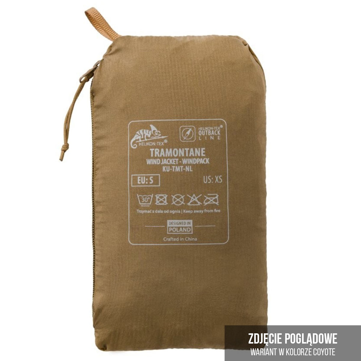 Kurtka Helikon Tramontane WindPack - Flecktarn