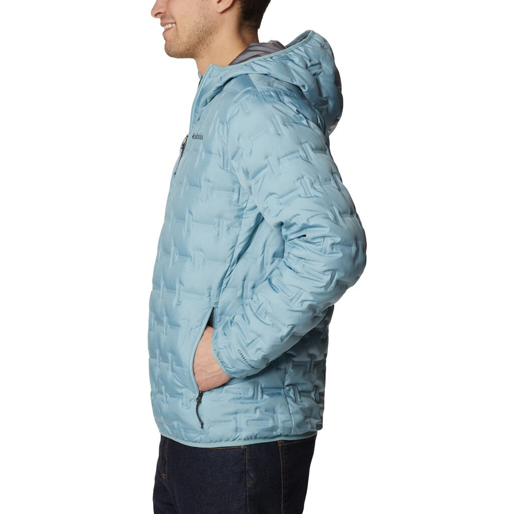 Kurtka Columbia Delta Ridge Down Hooded - Stone Blue