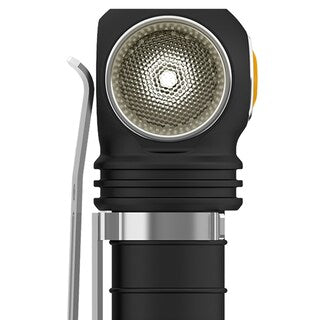 Latarka czołowa i kątowa Armytek Wizard C1 Pro Magnet USB Yellow PCB - 930 lumenów