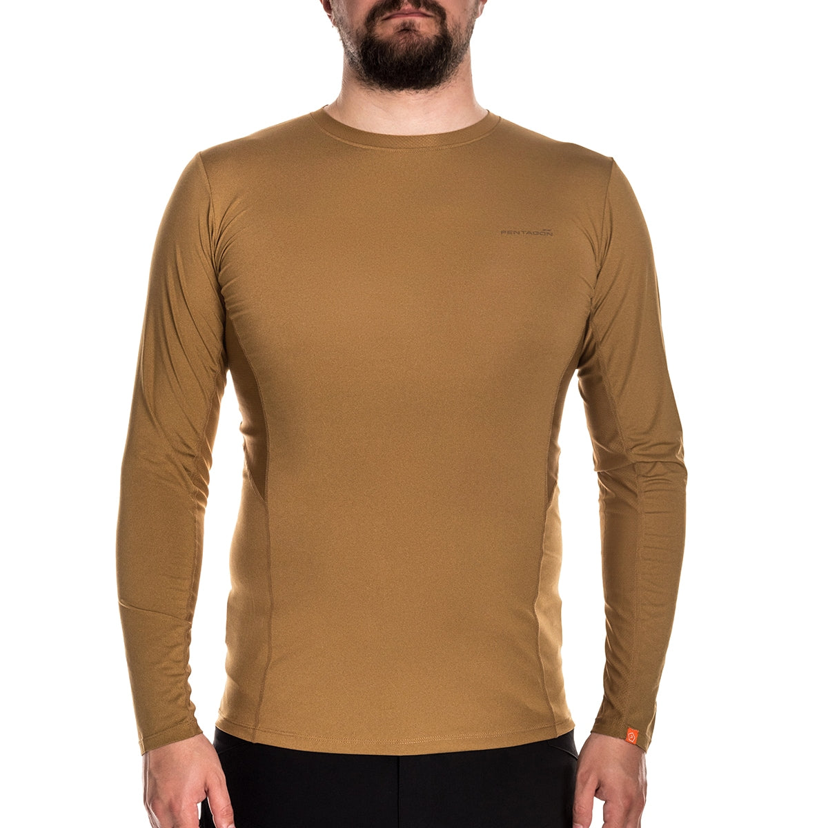 Koszulka termoaktywna Pentagon Apollo Activity Long Sleeve - Coyote