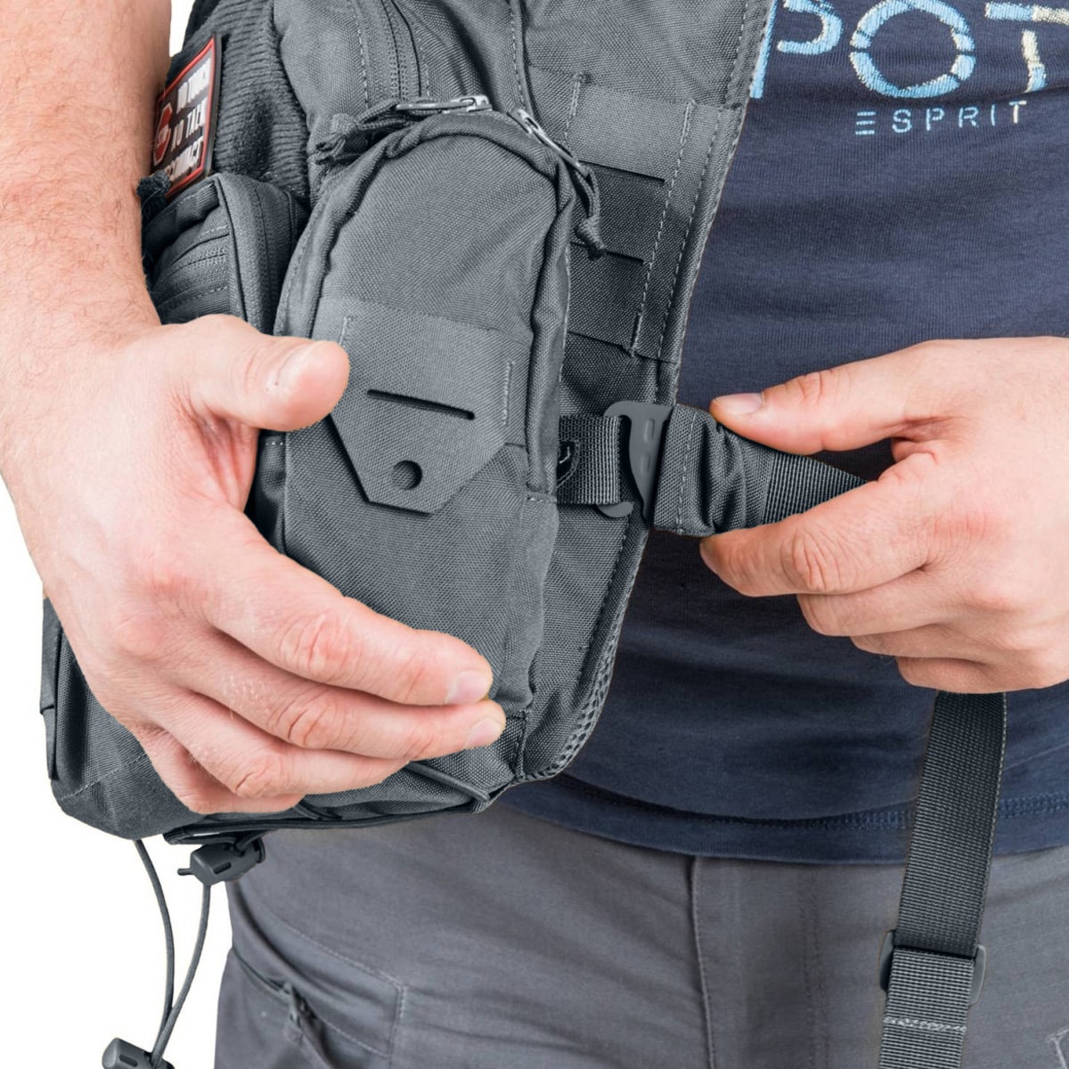 Torba Helikon EDC Side Bag 11 l - Shadow Grey