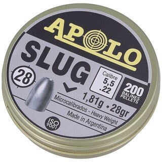 Śrut Apolo Slug 28 grain 5,5 mm - 200 szt.