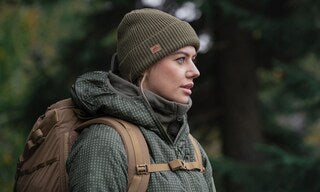 Czapka Helikon Merino Wanderer - Olive Green